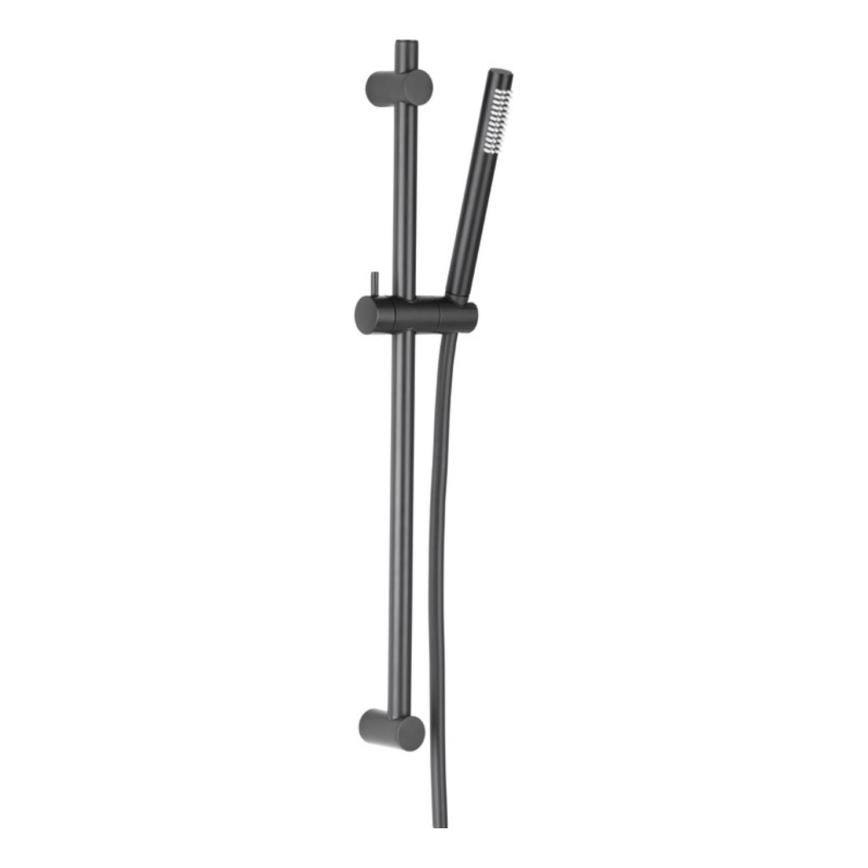 KFA Armatura 841-363-81 - Douche set MOZA roestvrij staal/mat zwart