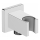 KFA Armatura 845-051-00 - Hoekige douchehouder met afvoer LOGON glanzend chroom