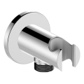 KFA Armatura 845-053-00 - Porte-douche rond avec écoulement MOZA/HALIT chrome brillant