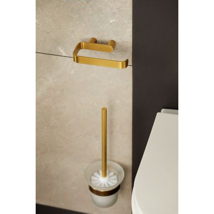 KFA Armatura 864-022-31 - Toiletpapierhouder roestvrij/Grond goud