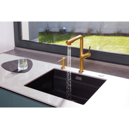 KFA Armatura 990-100-31 - Verzonken zeepdispenser DUERO roestvrij/Grond goud