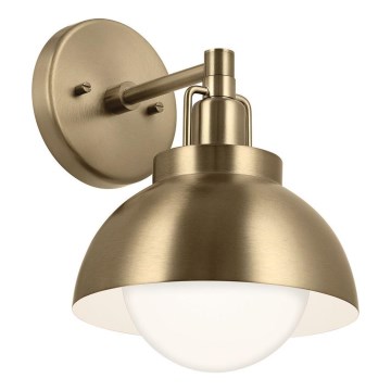 Kichler - Applique murale NIVA 1xE27/40W/230V laiton