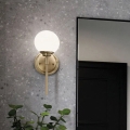 Kichler - Applique murale salle de bain LED BENNO 1xG9/3W/230V IP44 laiton