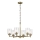 Kichler - Hanglamp aan een ketting WINSLOW 6xE27/60W/230V diameter 66 cm messing