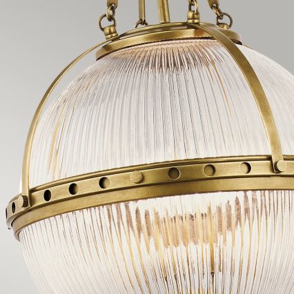 Kichler - Hanglamp aan een koord ASTER 3xE14/60W/230V goud