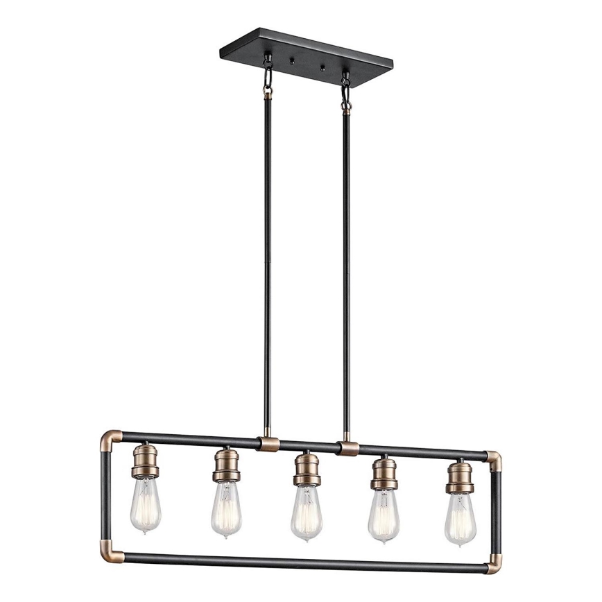 Kichler - Hanglamp met vaste pendel IMAHN 5xE27/60W/230V
