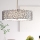 Kichler - Hanglamp met vaste pendel SILVER CORAL 3xE27/100W/230V mat chroom