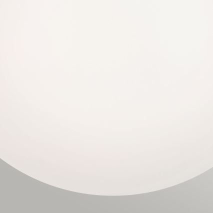 Kichler - Plafonnier ALBERS 1xE27/40W/230V Ø 20,3 cm noir