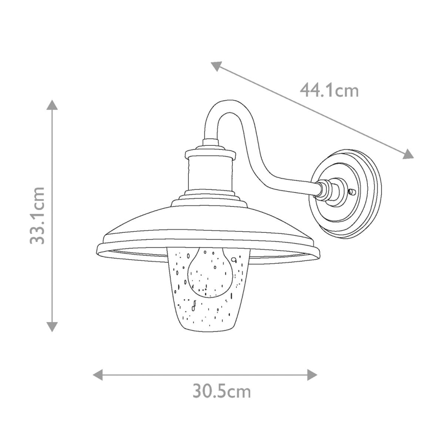 Kichler - Buitenverlichting ALLENBURY 1xE27/40W/230V IP44