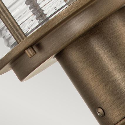 Kichler - Buitenlamp ASHLANDBAY 1xE27/60W/230V IP44 bronskleurig
