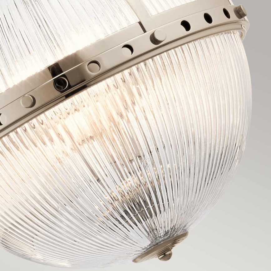 Kichler - Hanglamp met vaste pendel ASTER 3xE14/60W/230V