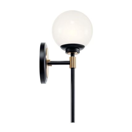 Kichler - LED badkamerwandlamp BENNO 2xG9/3W/230V goud IP44