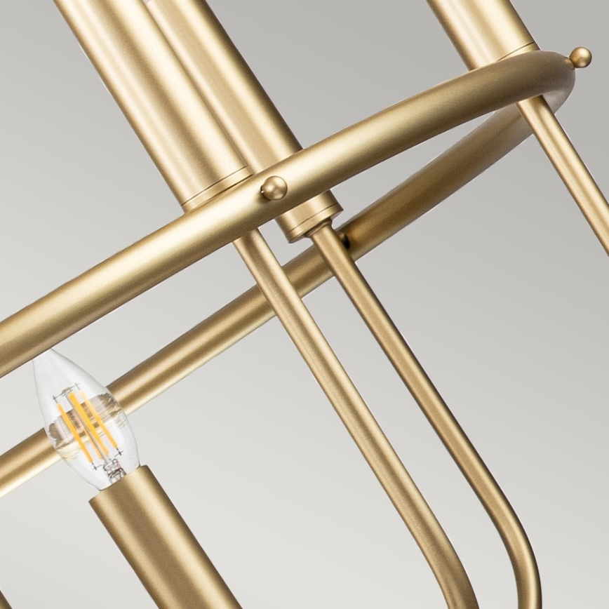 Kichler - Lustre sur chaîne CAPITOL HILL 12xE14/40W/230V doré