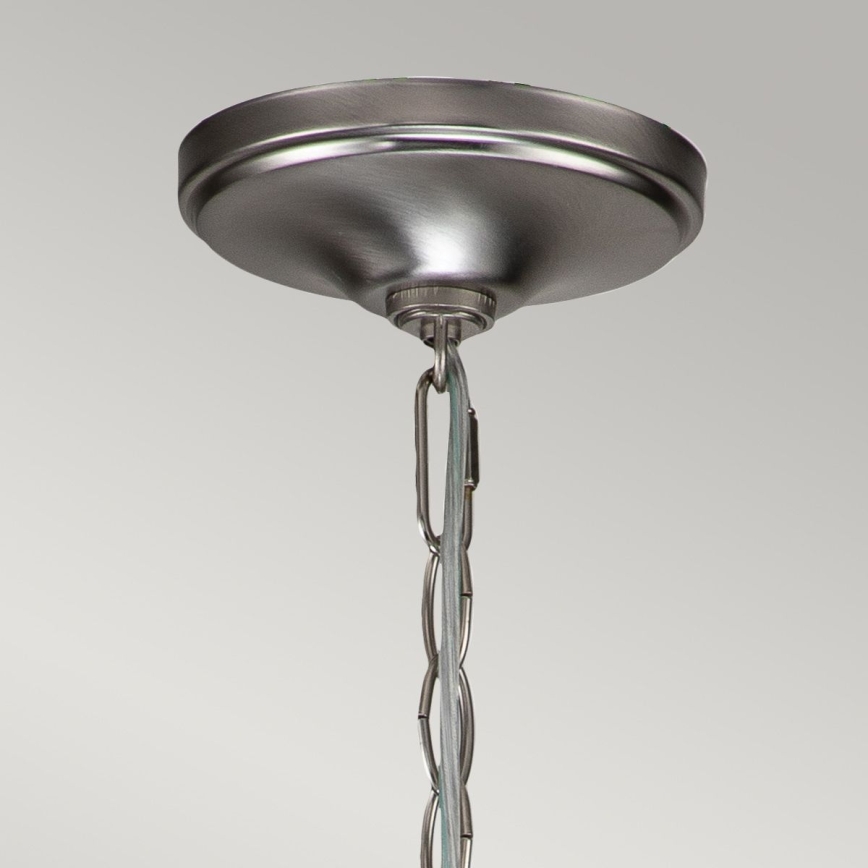 Kichler - Kroonluchter met ketting CAPITOL HILL 6xE14/40W/230V mat chroom