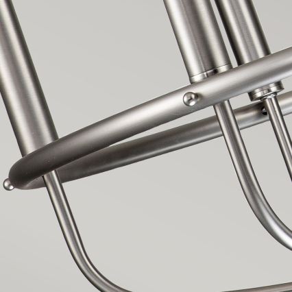 Kichler - Kroonluchter met ketting CAPITOL HILL 6xE14/40W/230V mat chroom