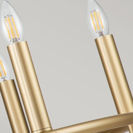 Kichler - Hanglamp aan een ketting CAPITOL HILL 6xE14/40W/230V