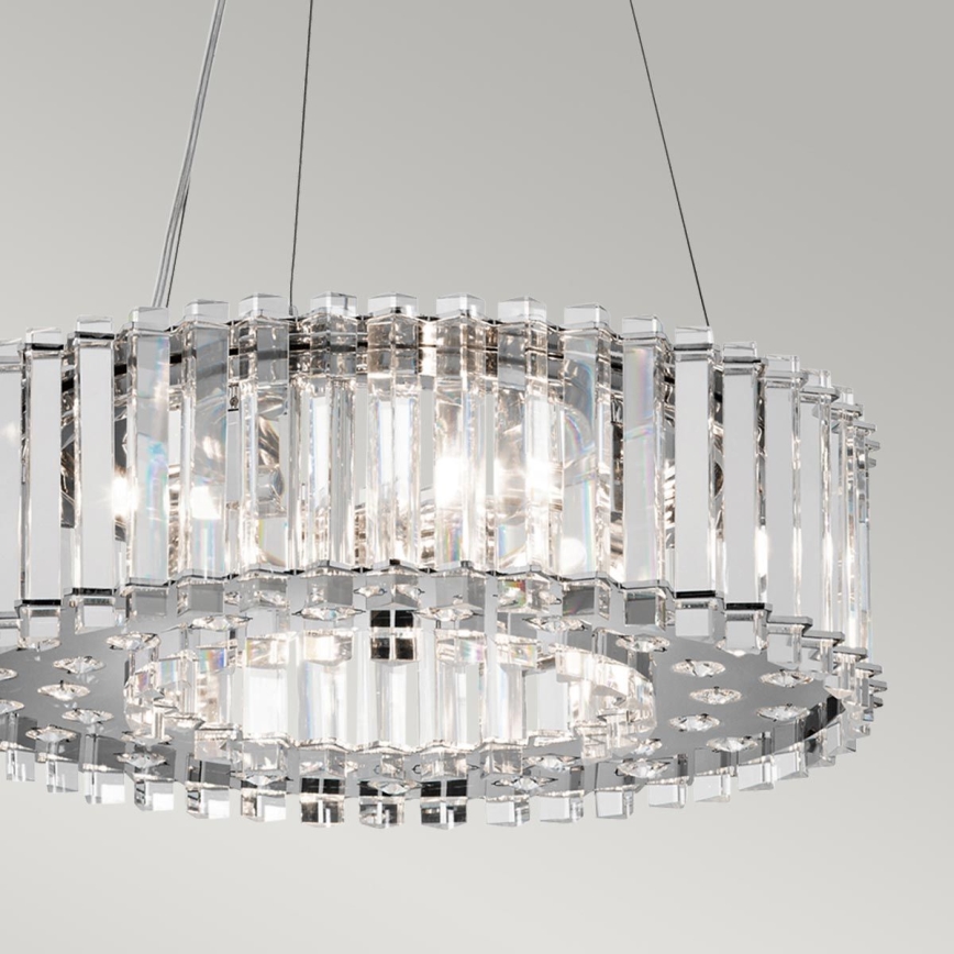 Kichler - LED Badkamerkroonluchter aan een koord CRYSTAL SKYE 6xG9/3W/230V IP44