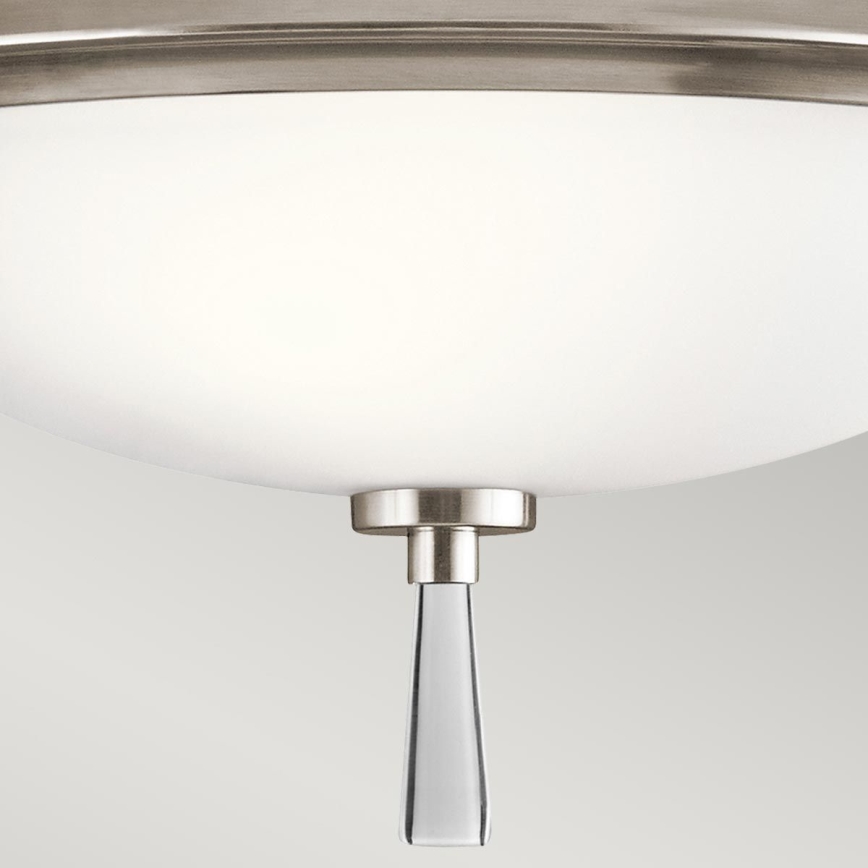 Kichler - Bevestigde hanglamp DREYFUS 3xE27/60W/230V mat chroom