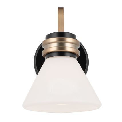 Kichler - Lampe murale de salle de bain LED FARUM 1xG9/3W/230V IP44 noir/laiton