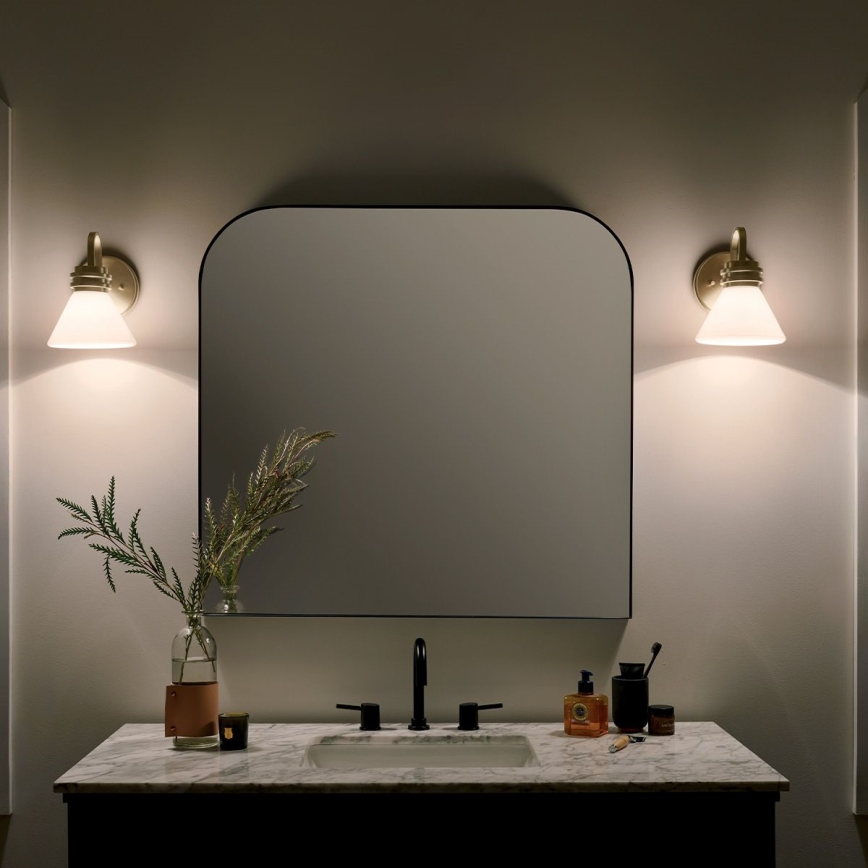 Kichler - Lampe murale de salle de bain LED FARUM 1xG9/3W/230V IP44 laiton