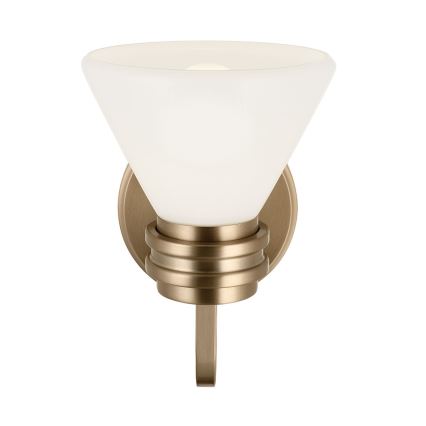 Kichler - Lampe murale de salle de bain LED FARUM 1xG9/3W/230V IP44 laiton
