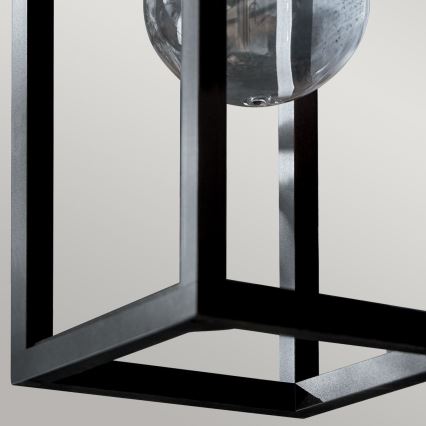 Kichler - Wandlamp voor buiten HONE 1xE27/60W/230V IP44 zwart