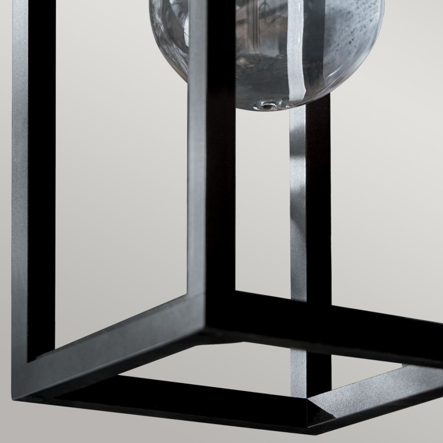 Kichler - Wandlamp voor buiten HONE 1xE27/60W/230V IP44 zwart