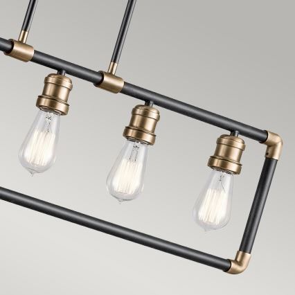 Kichler - Hanglamp met vaste pendel IMAHN 5xE27/60W/230V