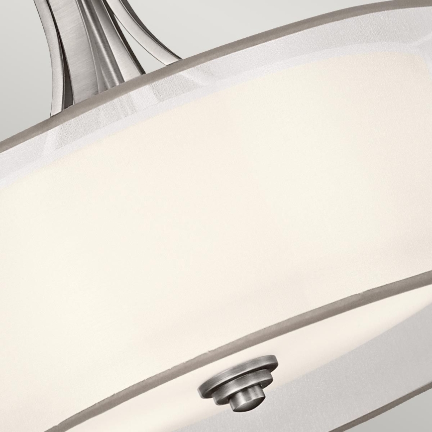 Kichler - Kroonluchter aan ketting LACEY 4xE27/60W/230V mat chroom