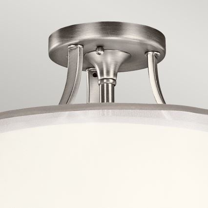 Kichler - Bevestigde hanglamp LACEY 3xE27/60W/230V mat chroom