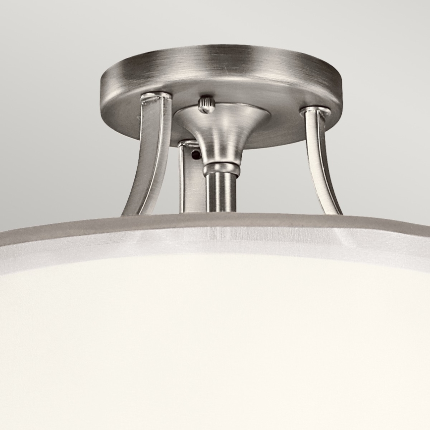 Kichler - Bevestigde hanglamp LACEY 3xE27/60W/230V mat chroom
