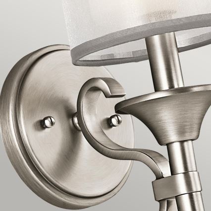 Kichler - Wandlamp LACEY 1xE14/40W/230V mat chroom