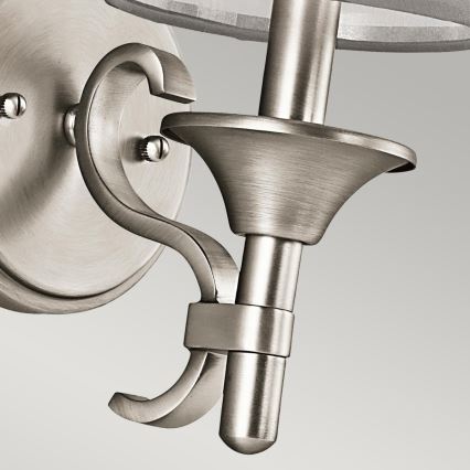 Kichler - Wandlamp LACEY 1xE14/40W/230V mat chroom