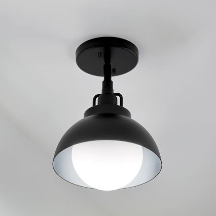 Kichler - Wandlamp NIVA 1xE27/40W/230V zwart
