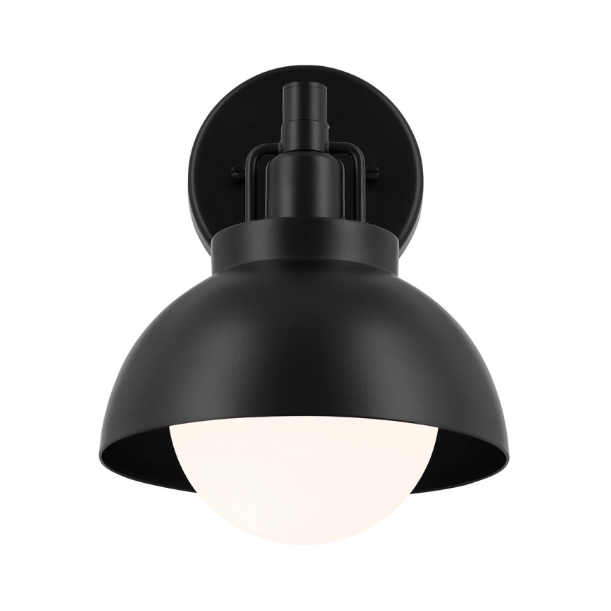Kichler - Wandlamp NIVA 1xE27/40W/230V zwart
