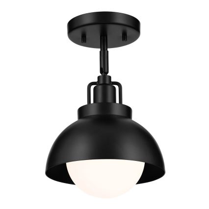 Kichler - Wandlamp NIVA 1xE27/40W/230V zwart