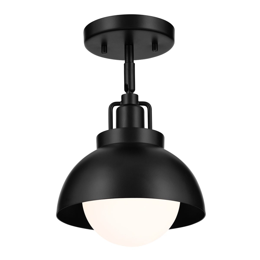Kichler - Wandlamp NIVA 1xE27/40W/230V zwart