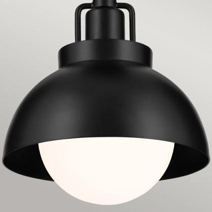 Kichler - Wandlamp NIVA 1xE27/40W/230V zwart