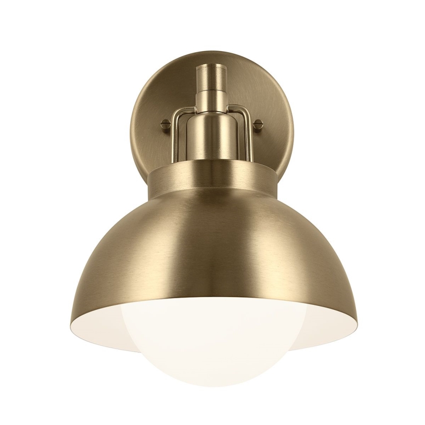 Kichler - Wandlamp NIVA 1xE27/40W/230V messing