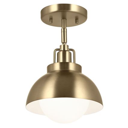 Kichler - Wandlamp NIVA 1xE27/40W/230V messing