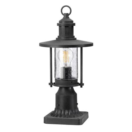 Kichler - Buitenlamp RIVERWOOD 1xE27/60W/230V IP44 zwart