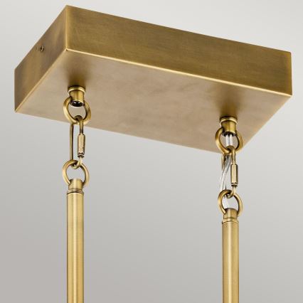 Kichler - LED-kroonluchter aan stang SERENE LED/40W/230V goudkleurig