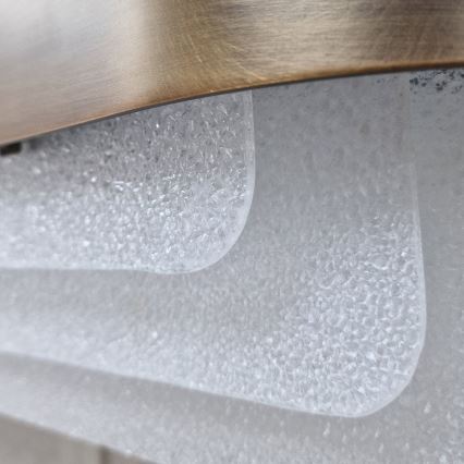 Kichler - LED-kroonluchter aan stang SERENE LED/40W/230V goudkleurig