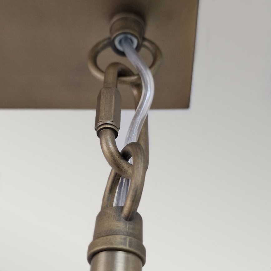 Kichler - LED-kroonluchter aan stang SERENE LED/40W/230V goudkleurig