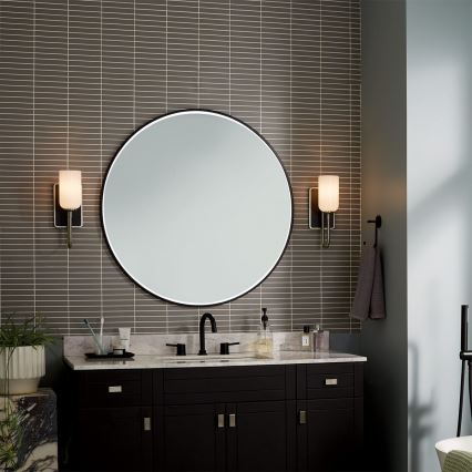 Kichler - LED-badkamerwandlamp SOLIA 1xG9/3W/230V IP44 mat chroom