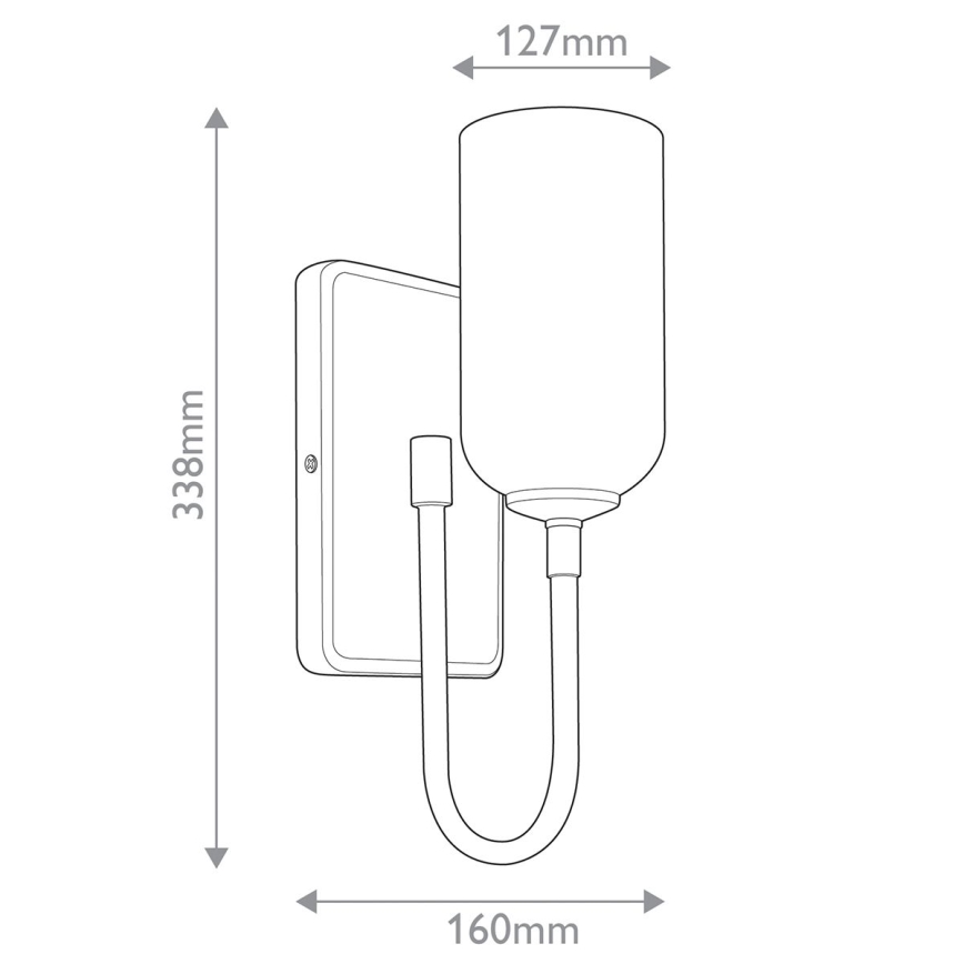 Kichler - LED-badkamerwandlamp SOLIA 1xG9/3W/230V IP44 mat chroom