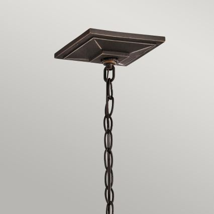 Kichler - Hanglamp aan een ketting voor buiten SOUTH HOPE 1xE14/60W/230V IP44