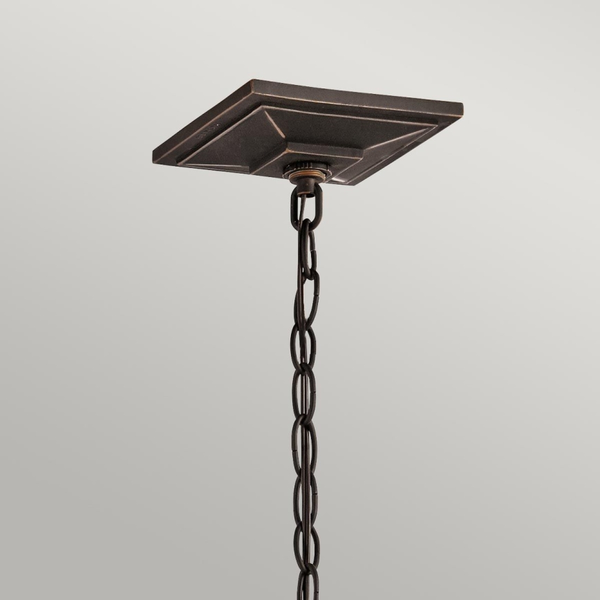 Kichler - Hanglamp aan een ketting voor buiten SOUTH HOPE 1xE14/60W/230V IP44