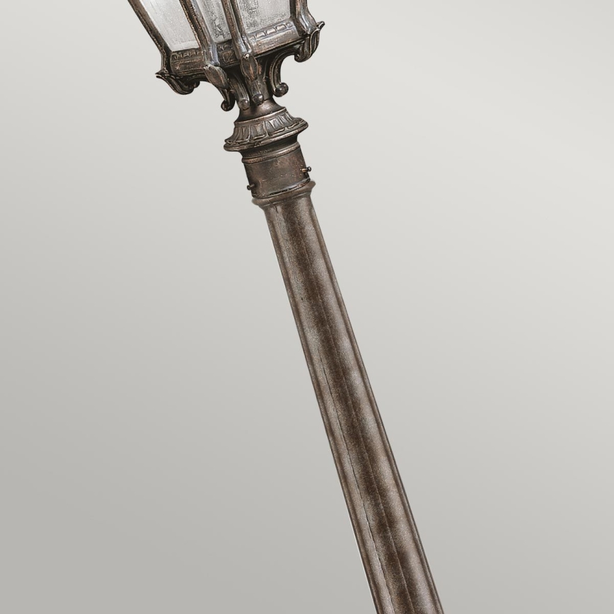 Kichler - Lampe d'extérieur TOURNAI 1xE27/60W/230V IP44 bronze