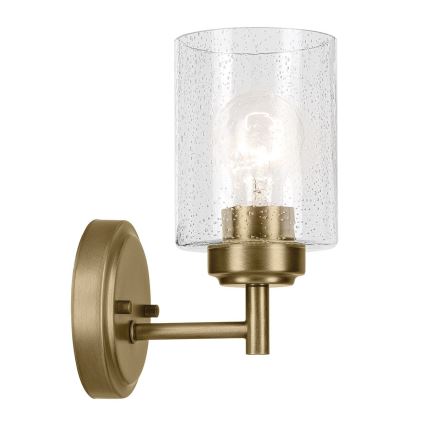 Kichler - Wandlamp WINSLOW 1xE27/60W/230V messing